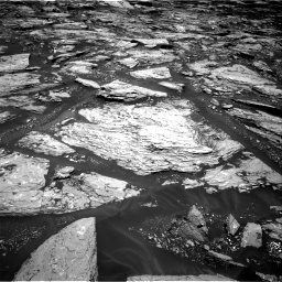 Nasa's Mars rover Curiosity acquired this image using its Right Navigation Camera on Sol 1724, at drive 3140, site number 63