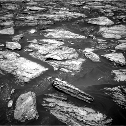 Nasa's Mars rover Curiosity acquired this image using its Right Navigation Camera on Sol 1724, at drive 3170, site number 63