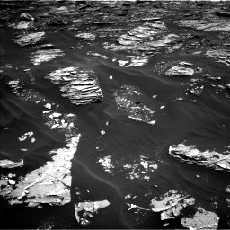 Nasa's Mars rover Curiosity acquired this image using its Left Navigation Camera on Sol 1726, at drive 3326, site number 63