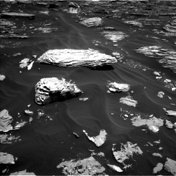 Nasa's Mars rover Curiosity acquired this image using its Left Navigation Camera on Sol 1726, at drive 3350, site number 63