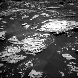 Nasa's Mars rover Curiosity acquired this image using its Left Navigation Camera on Sol 1726, at drive 3380, site number 63