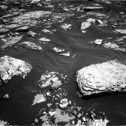 Nasa's Mars rover Curiosity acquired this image using its Left Navigation Camera on Sol 1726, at drive 3416, site number 63
