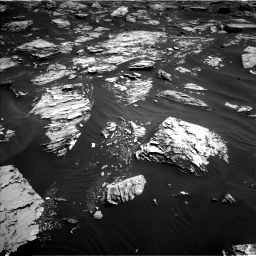 Nasa's Mars rover Curiosity acquired this image using its Left Navigation Camera on Sol 1726, at drive 3428, site number 63