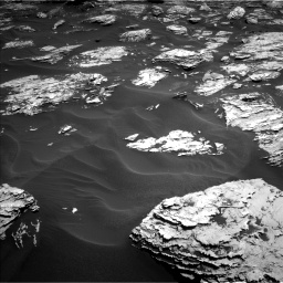 Nasa's Mars rover Curiosity acquired this image using its Left Navigation Camera on Sol 1726, at drive 3446, site number 63