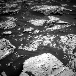 Nasa's Mars rover Curiosity acquired this image using its Left Navigation Camera on Sol 1726, at drive 3500, site number 63
