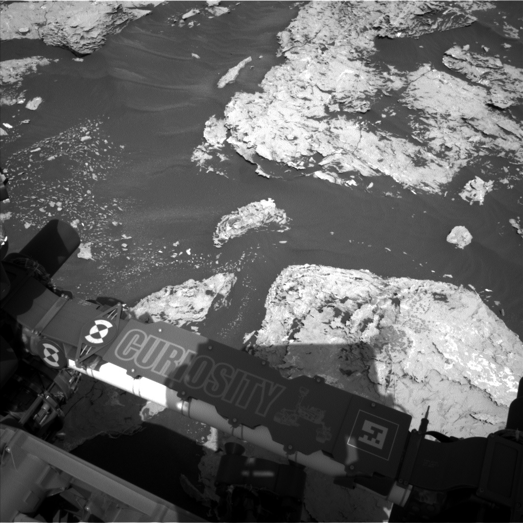 Nasa's Mars rover Curiosity acquired this image using its Left Navigation Camera on Sol 1726, at drive 0, site number 64