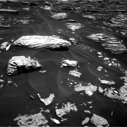 Nasa's Mars rover Curiosity acquired this image using its Right Navigation Camera on Sol 1726, at drive 3350, site number 63