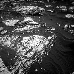 Nasa's Mars rover Curiosity acquired this image using its Right Navigation Camera on Sol 1726, at drive 3494, site number 63