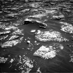 Nasa's Mars rover Curiosity acquired this image using its Left Navigation Camera on Sol 1727, at drive 18, site number 64