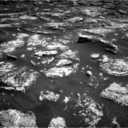 Nasa's Mars rover Curiosity acquired this image using its Left Navigation Camera on Sol 1727, at drive 24, site number 64