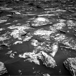 Nasa's Mars rover Curiosity acquired this image using its Left Navigation Camera on Sol 1727, at drive 36, site number 64