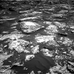 Nasa's Mars rover Curiosity acquired this image using its Left Navigation Camera on Sol 1727, at drive 66, site number 64