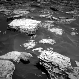Nasa's Mars rover Curiosity acquired this image using its Left Navigation Camera on Sol 1727, at drive 96, site number 64