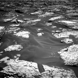 Nasa's Mars rover Curiosity acquired this image using its Left Navigation Camera on Sol 1727, at drive 102, site number 64