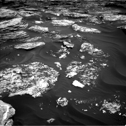 Nasa's Mars rover Curiosity acquired this image using its Left Navigation Camera on Sol 1727, at drive 138, site number 64