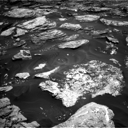 Nasa's Mars rover Curiosity acquired this image using its Left Navigation Camera on Sol 1727, at drive 150, site number 64