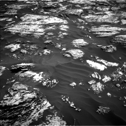 Nasa's Mars rover Curiosity acquired this image using its Left Navigation Camera on Sol 1727, at drive 198, site number 64