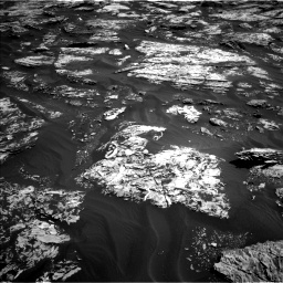 Nasa's Mars rover Curiosity acquired this image using its Left Navigation Camera on Sol 1727, at drive 216, site number 64