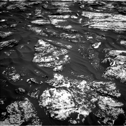 Nasa's Mars rover Curiosity acquired this image using its Left Navigation Camera on Sol 1727, at drive 228, site number 64
