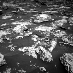 Nasa's Mars rover Curiosity acquired this image using its Right Navigation Camera on Sol 1727, at drive 42, site number 64