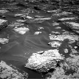 Nasa's Mars rover Curiosity acquired this image using its Right Navigation Camera on Sol 1727, at drive 84, site number 64
