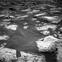 Nasa's Mars rover Curiosity acquired this image using its Right Navigation Camera on Sol 1727, at drive 102, site number 64