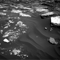Nasa's Mars rover Curiosity acquired this image using its Right Navigation Camera on Sol 1727, at drive 132, site number 64