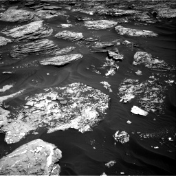 Nasa's Mars rover Curiosity acquired this image using its Right Navigation Camera on Sol 1727, at drive 144, site number 64