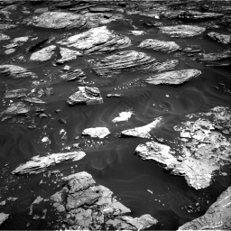 Nasa's Mars rover Curiosity acquired this image using its Right Navigation Camera on Sol 1727, at drive 156, site number 64