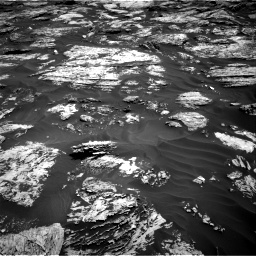 Nasa's Mars rover Curiosity acquired this image using its Right Navigation Camera on Sol 1727, at drive 204, site number 64