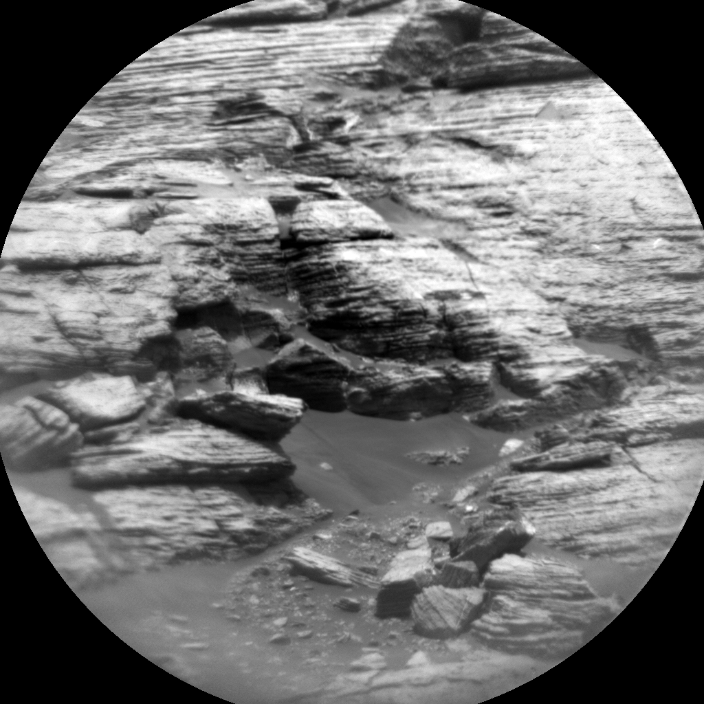 Nasa's Mars rover Curiosity acquired this image using its Chemistry & Camera (ChemCam) on Sol 1727, at drive 0, site number 64
