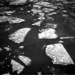 Nasa's Mars rover Curiosity acquired this image using its Left Navigation Camera on Sol 1728, at drive 300, site number 64