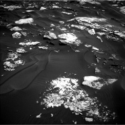 Nasa's Mars rover Curiosity acquired this image using its Left Navigation Camera on Sol 1728, at drive 366, site number 64