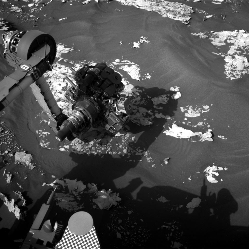 Nasa's Mars rover Curiosity acquired this image using its Right Navigation Camera on Sol 1729, at drive 420, site number 64