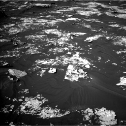 Nasa's Mars rover Curiosity acquired this image using its Left Navigation Camera on Sol 1730, at drive 534, site number 64