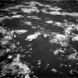 Nasa's Mars rover Curiosity acquired this image using its Left Navigation Camera on Sol 1730, at drive 552, site number 64