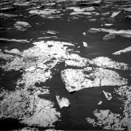 Nasa's Mars rover Curiosity acquired this image using its Left Navigation Camera on Sol 1730, at drive 600, site number 64