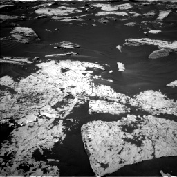 Nasa's Mars rover Curiosity acquired this image using its Left Navigation Camera on Sol 1730, at drive 606, site number 64