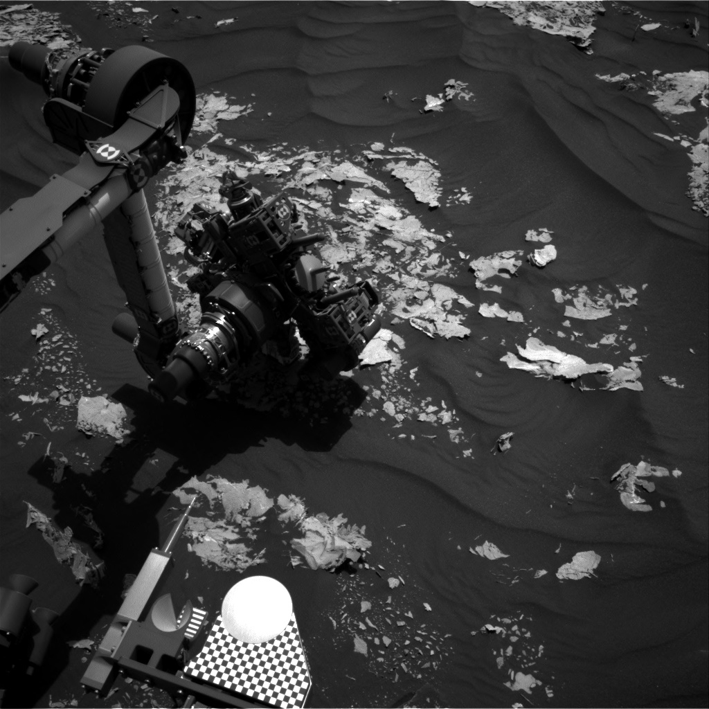 Nasa's Mars rover Curiosity acquired this image using its Right Navigation Camera on Sol 1730, at drive 420, site number 64