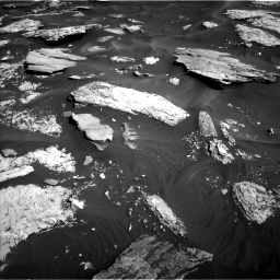 Nasa's Mars rover Curiosity acquired this image using its Left Navigation Camera on Sol 1732, at drive 678, site number 64