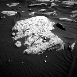 Nasa's Mars rover Curiosity acquired this image using its Left Navigation Camera on Sol 1732, at drive 708, site number 64