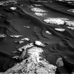 Nasa's Mars rover Curiosity acquired this image using its Left Navigation Camera on Sol 1732, at drive 762, site number 64