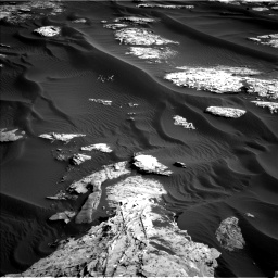 Nasa's Mars rover Curiosity acquired this image using its Left Navigation Camera on Sol 1732, at drive 768, site number 64