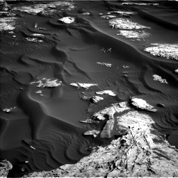 Nasa's Mars rover Curiosity acquired this image using its Left Navigation Camera on Sol 1732, at drive 774, site number 64