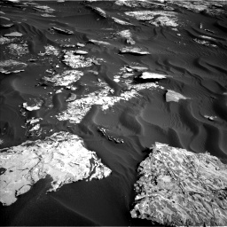Nasa's Mars rover Curiosity acquired this image using its Left Navigation Camera on Sol 1732, at drive 792, site number 64