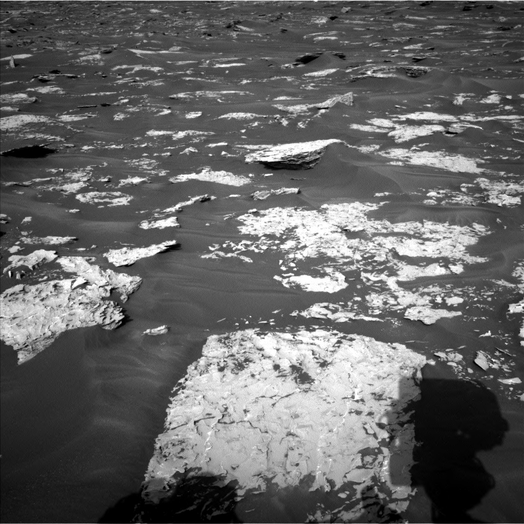 Nasa's Mars rover Curiosity acquired this image using its Left Navigation Camera on Sol 1732, at drive 810, site number 64