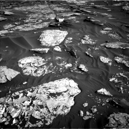 Nasa's Mars rover Curiosity acquired this image using its Left Navigation Camera on Sol 1732, at drive 822, site number 64