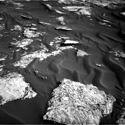 Nasa's Mars rover Curiosity acquired this image using its Right Navigation Camera on Sol 1732, at drive 792, site number 64