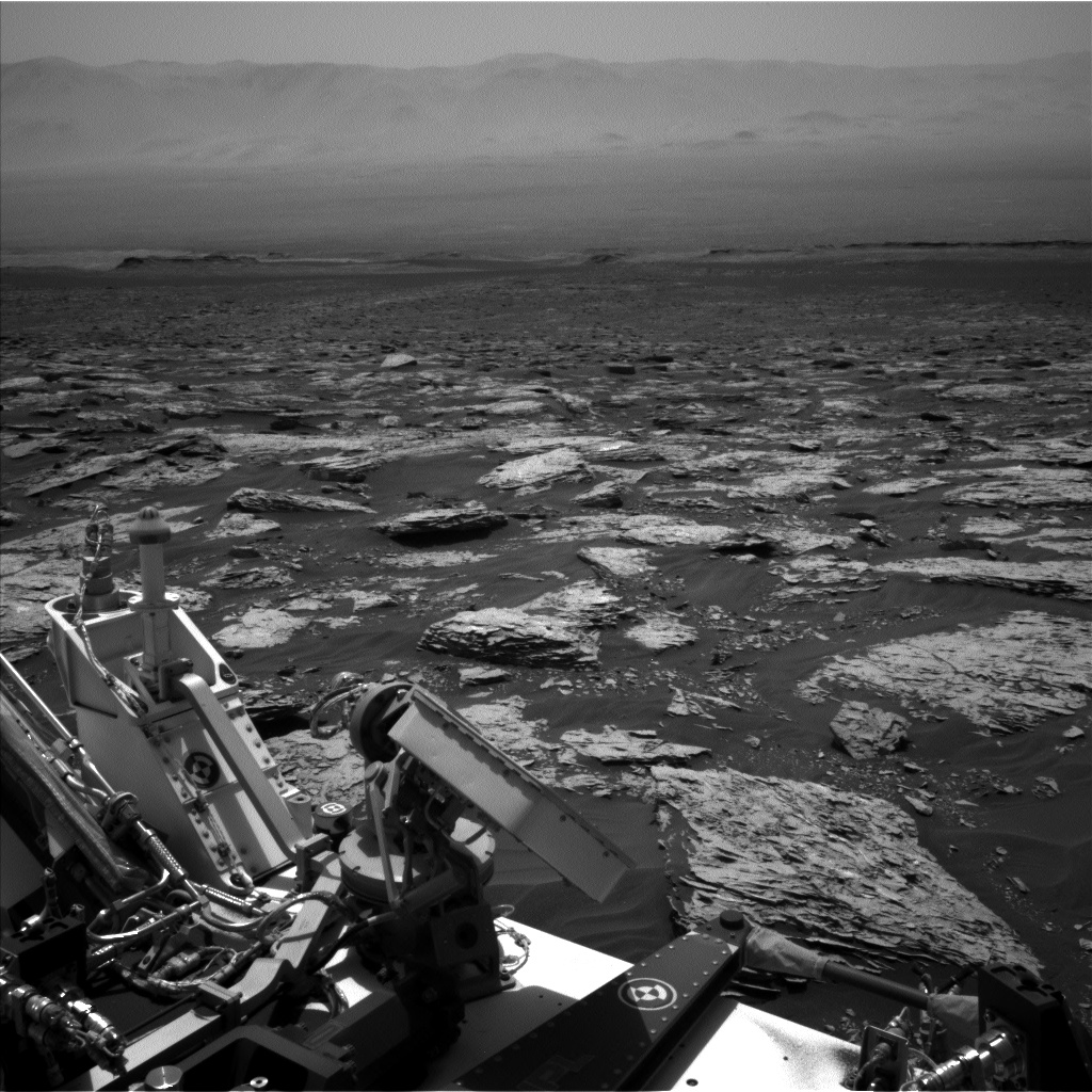 Nasa's Mars rover Curiosity acquired this image using its Left Navigation Camera on Sol 1733, at drive 846, site number 64