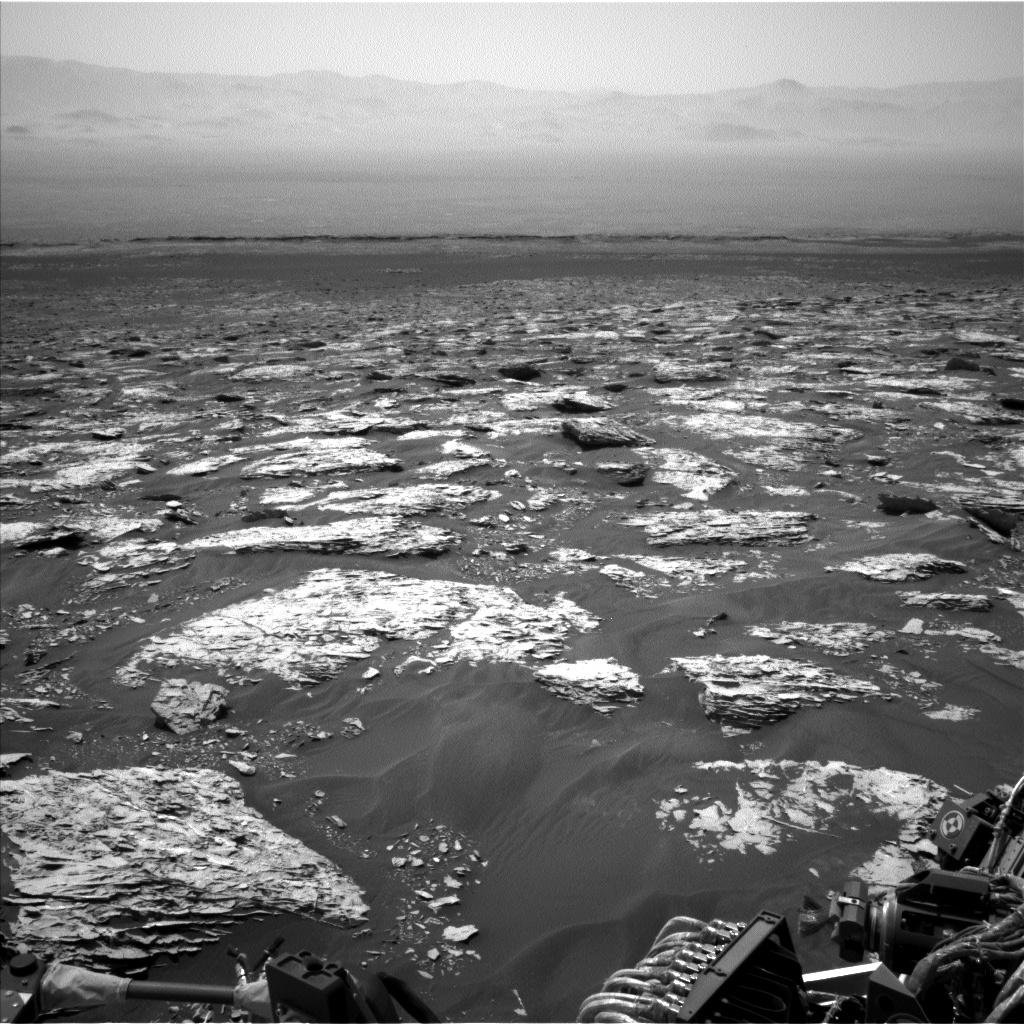 Nasa's Mars rover Curiosity acquired this image using its Left Navigation Camera on Sol 1733, at drive 846, site number 64